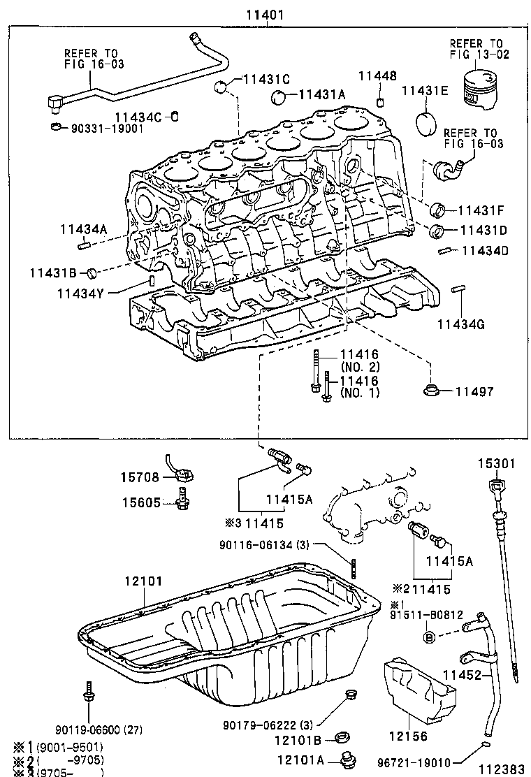  LAND CRUISER 80 |  CYLINDER BLOCK