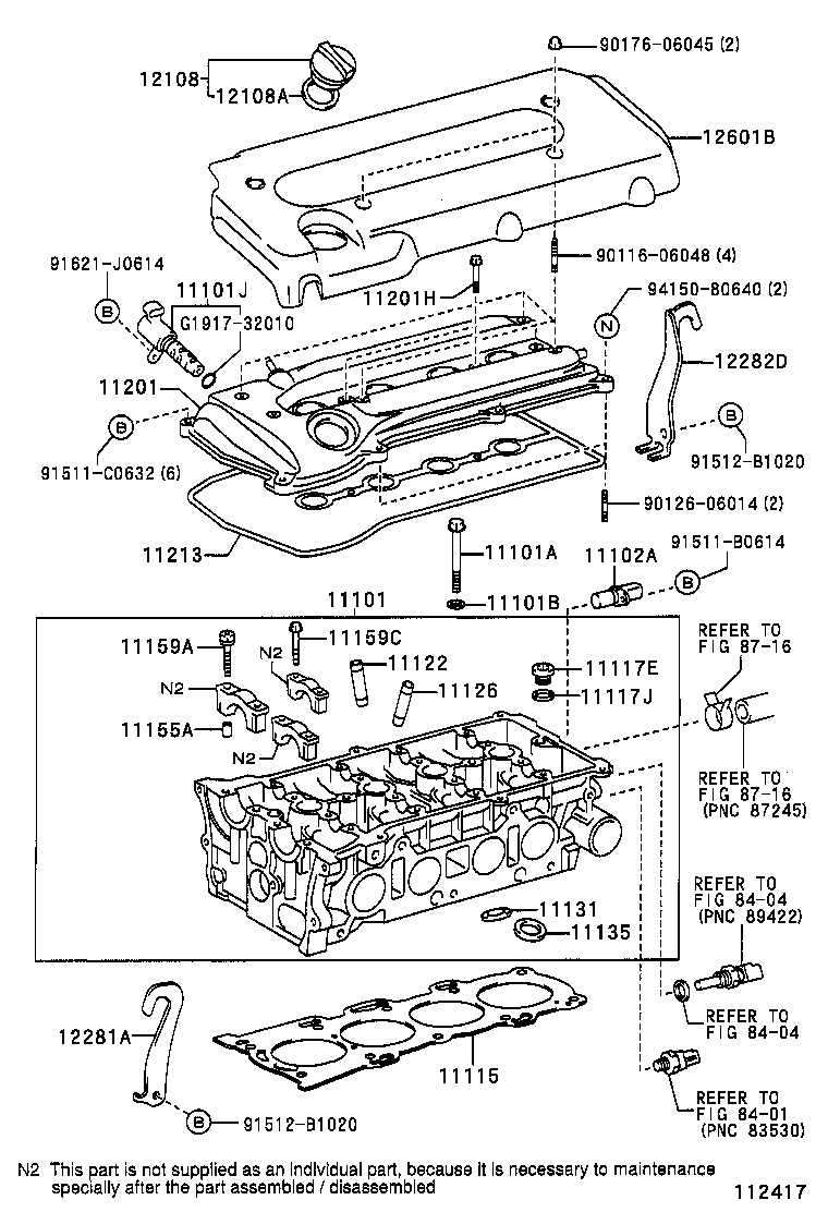  CAMRY AUSTRALIA |  CYLINDER HEAD