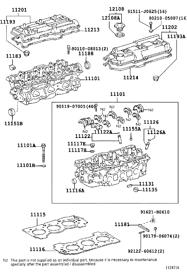  HILUX |  CYLINDER HEAD