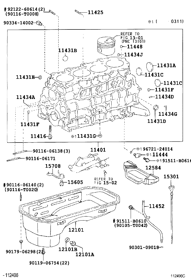  HILUX |  CYLINDER BLOCK