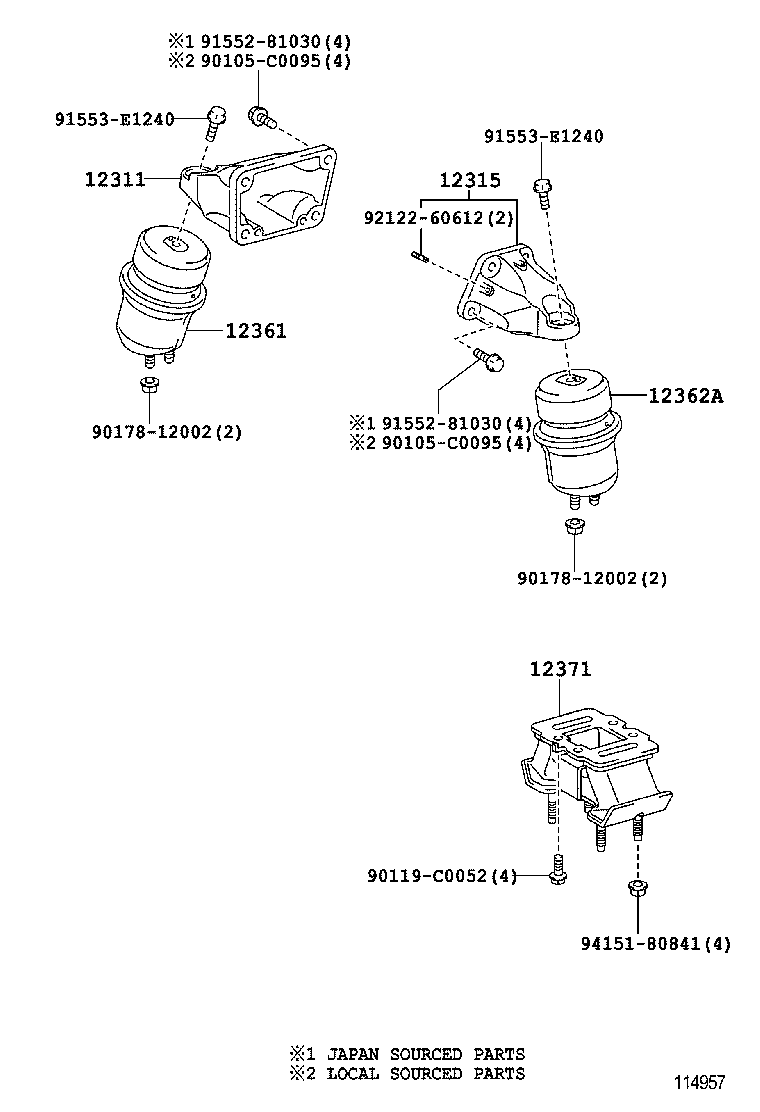  CROWN CHINA |  MOUNTING