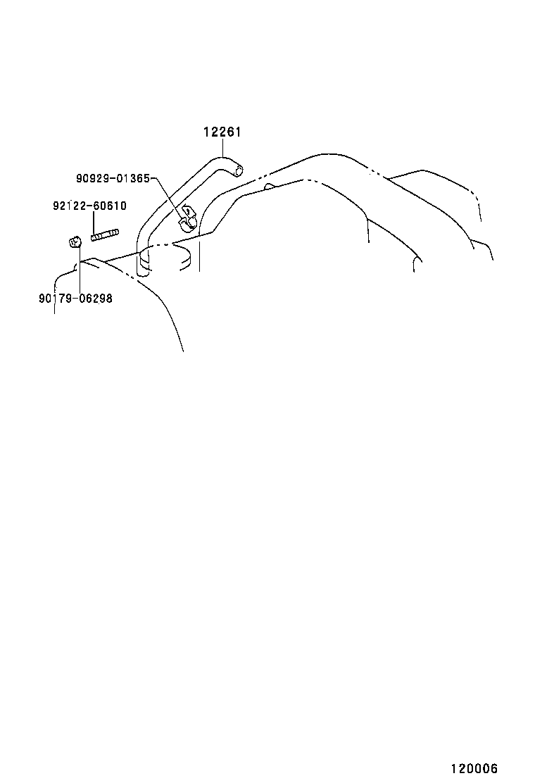  LAND CRUISER 90 |  VENTILATION HOSE