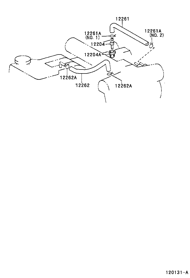  LAND CRUISER 90 |  VENTILATION HOSE