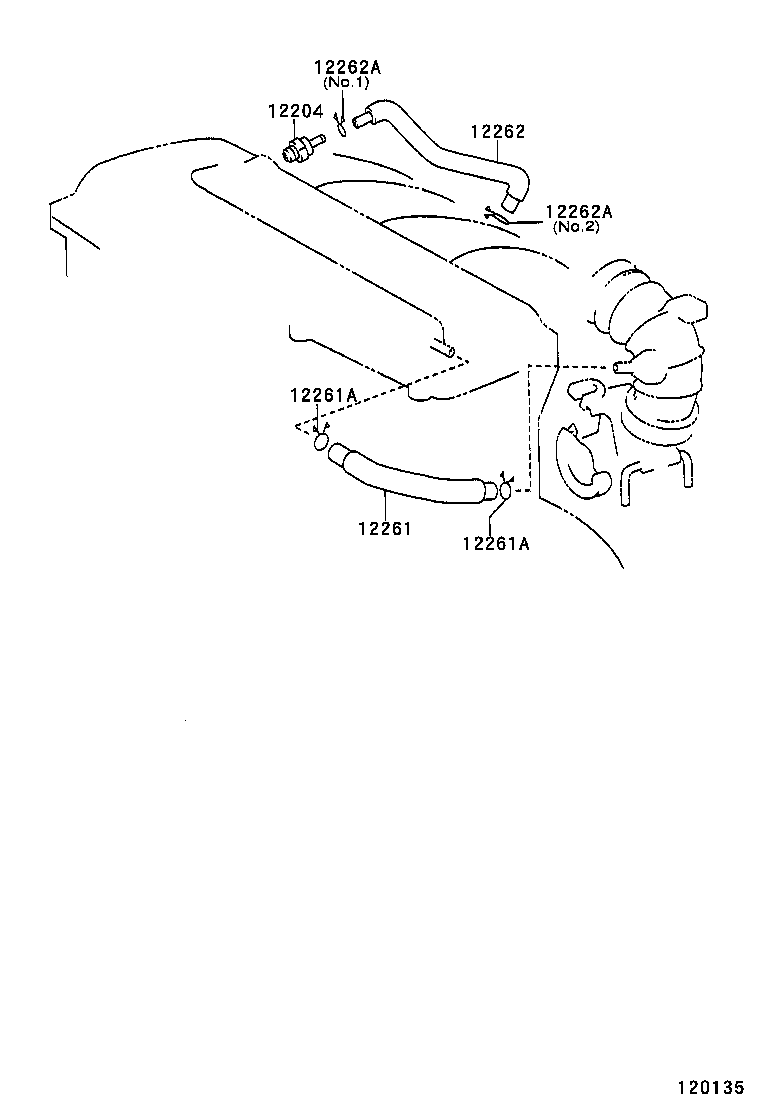  RAV4 |  VENTILATION HOSE