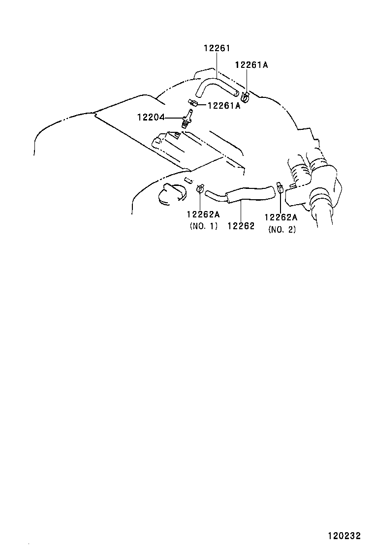  ALPHARD |  VENTILATION HOSE
