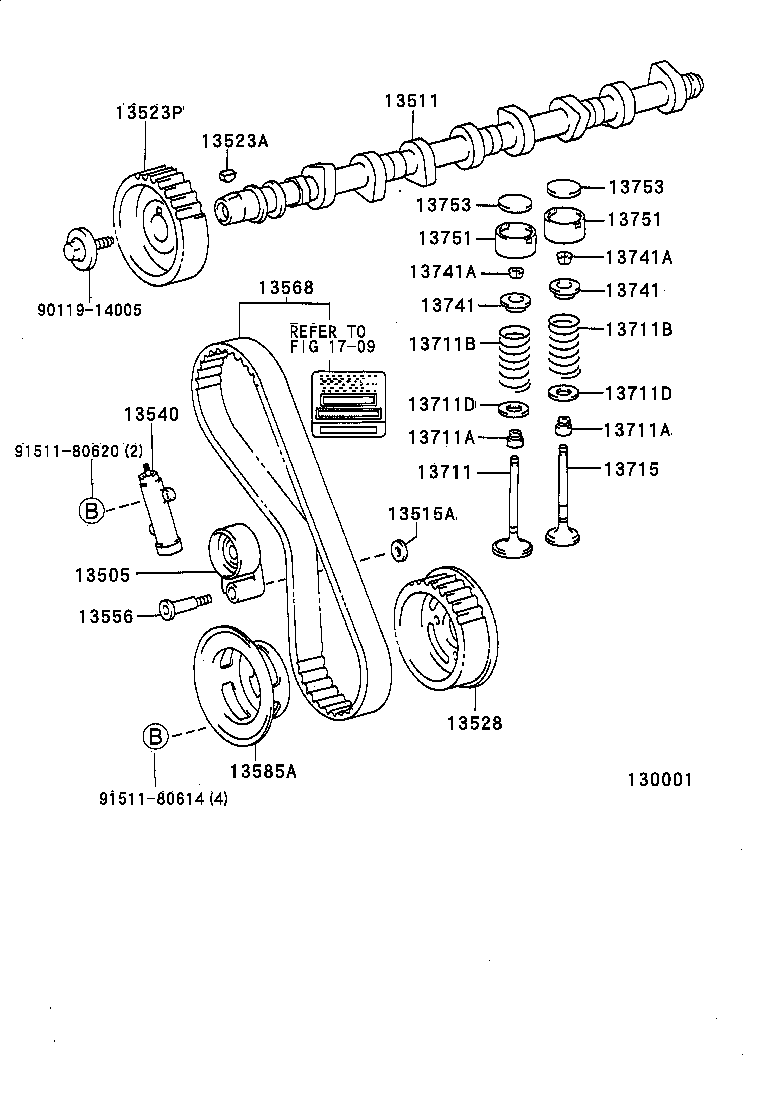  HILUX |  CAMSHAFT VALVE