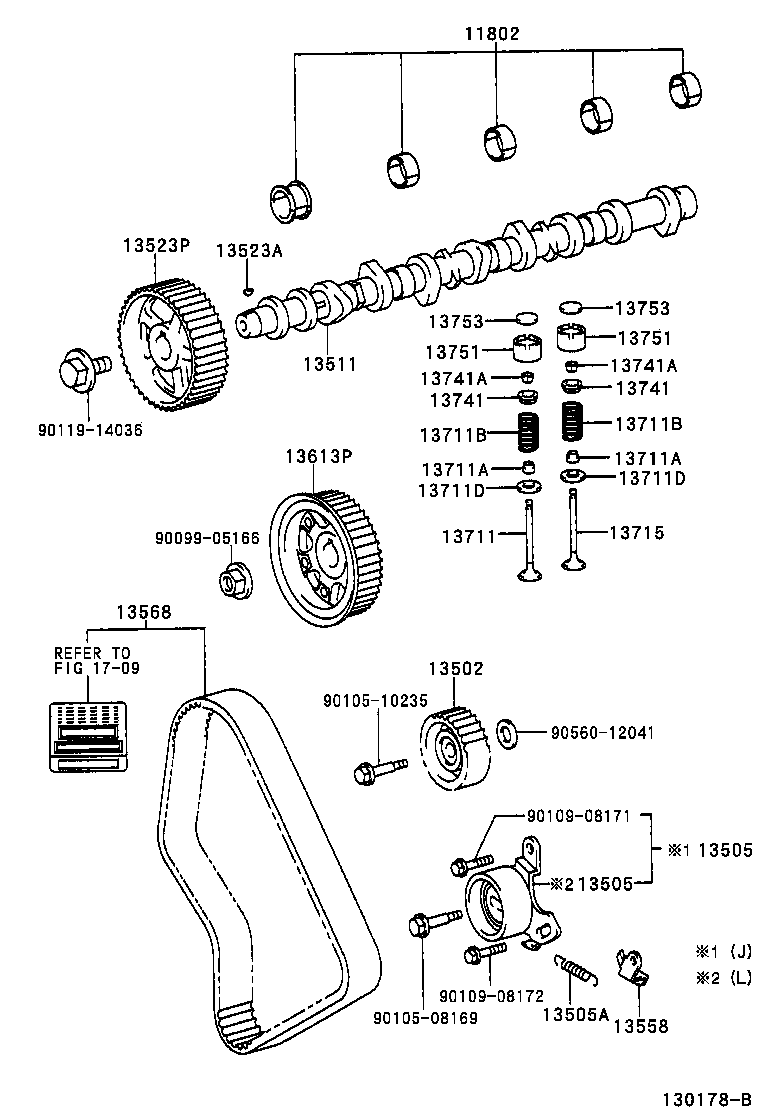  HILUX |  CAMSHAFT VALVE