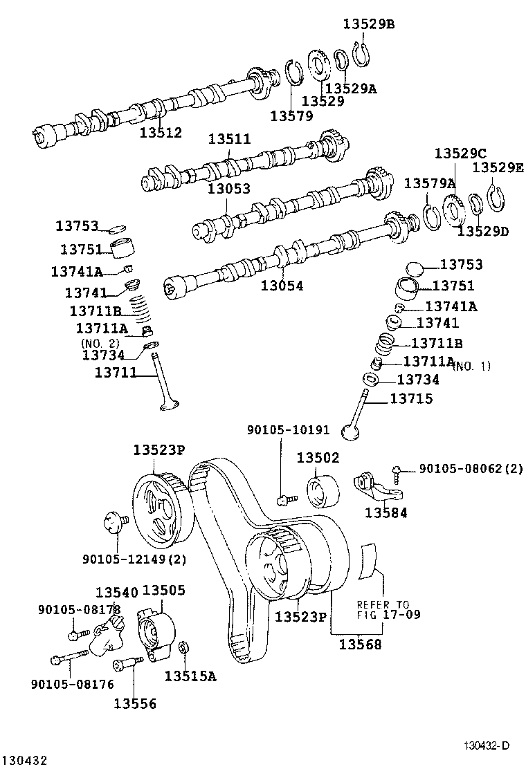  CAMRY |  CAMSHAFT VALVE