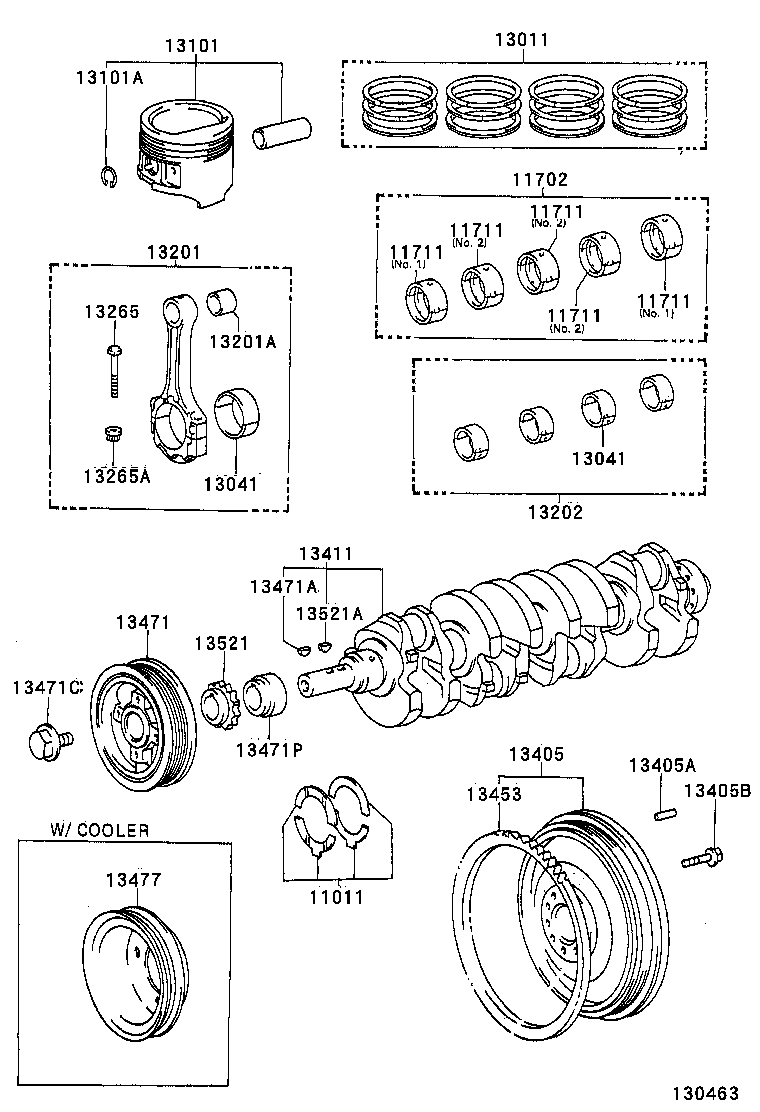  QUALIS |  CRANKSHAFT PISTON