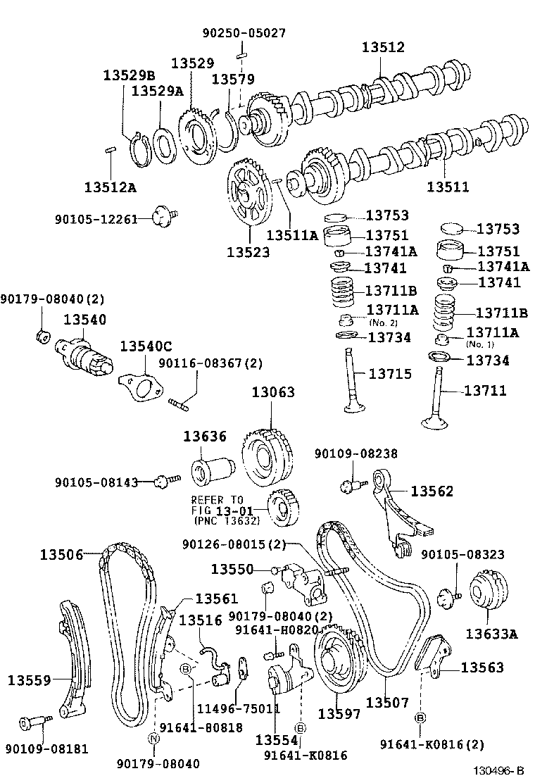  HILUX |  CAMSHAFT VALVE