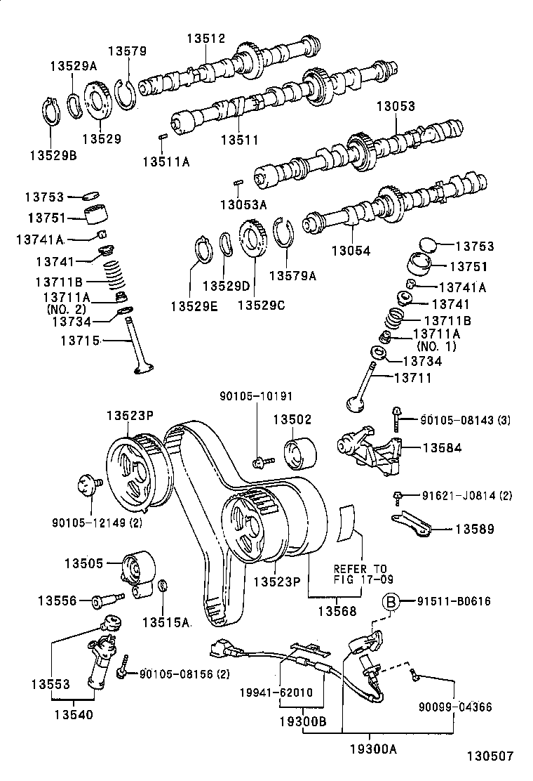  HILUX |  CAMSHAFT VALVE