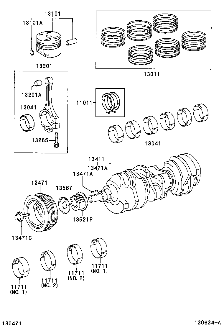 ALPHARD |  CRANKSHAFT PISTON