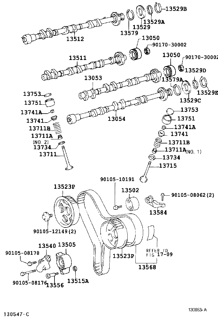  CAMRY |  CAMSHAFT VALVE