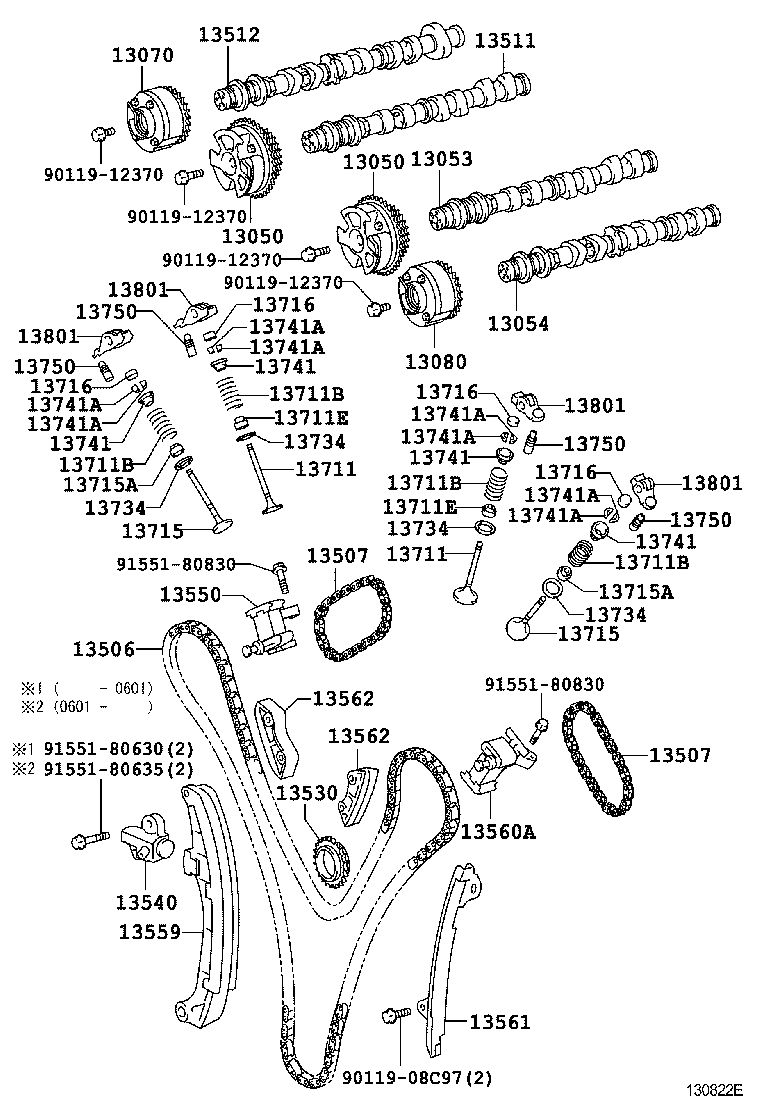  GS30 35 43 460 |  CAMSHAFT VALVE