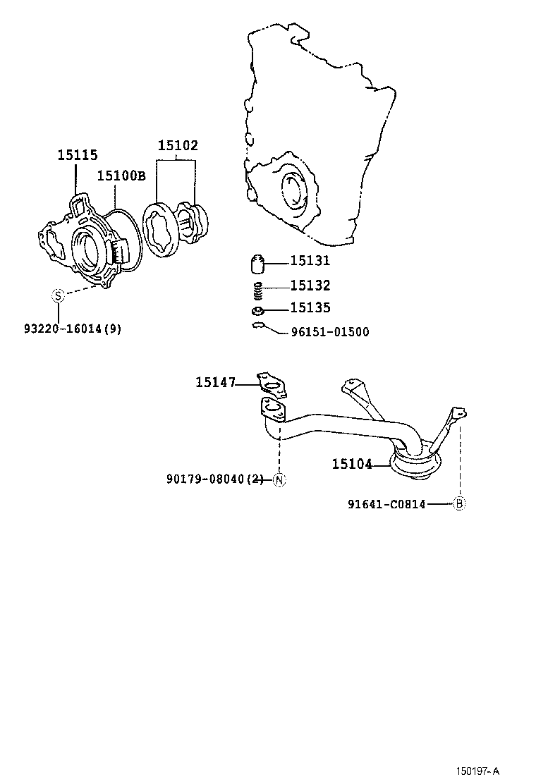  HILUX |  ENGINE OIL PUMP