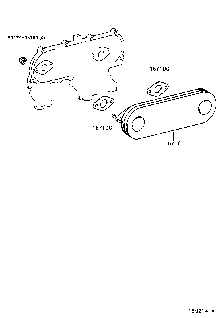  T U V |  ENGINE OIL COOLER