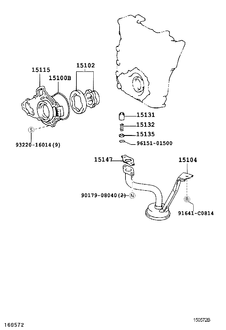  QUALIS |  ENGINE OIL PUMP