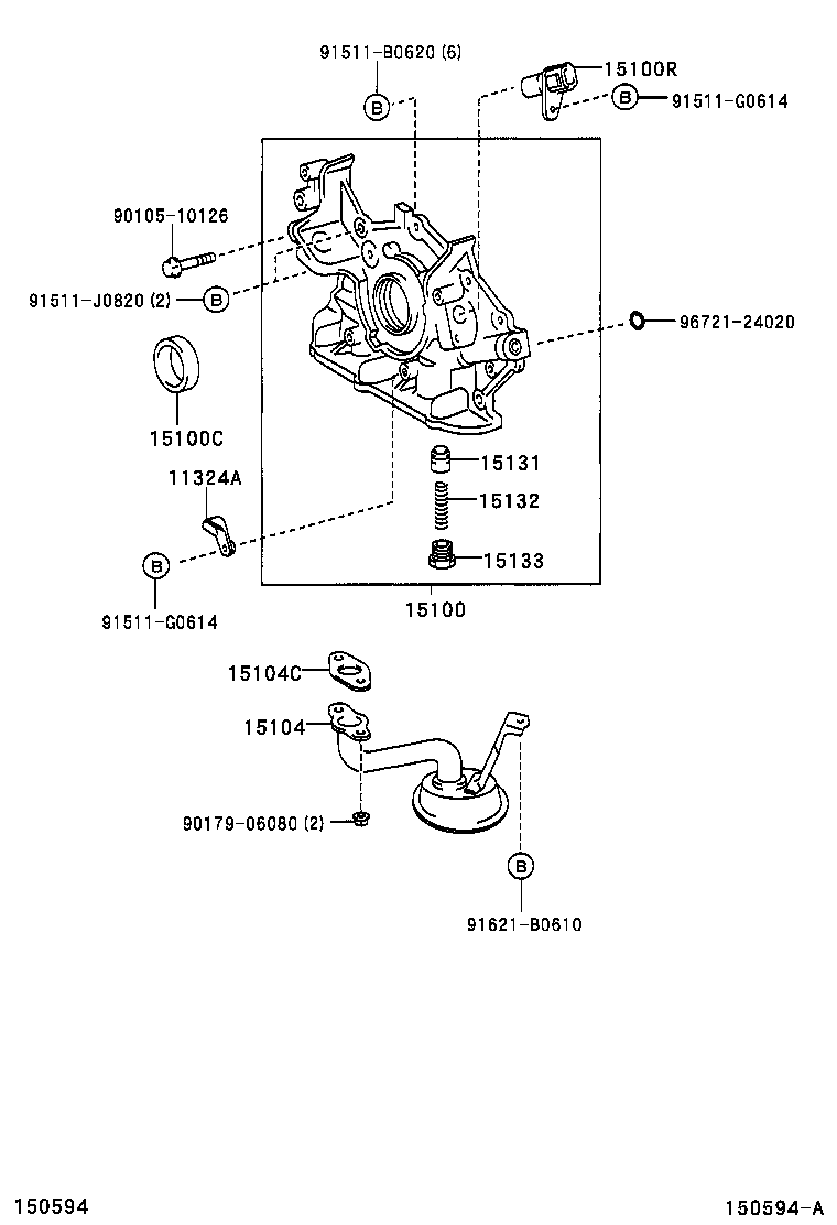  CAMRY |  ENGINE OIL PUMP