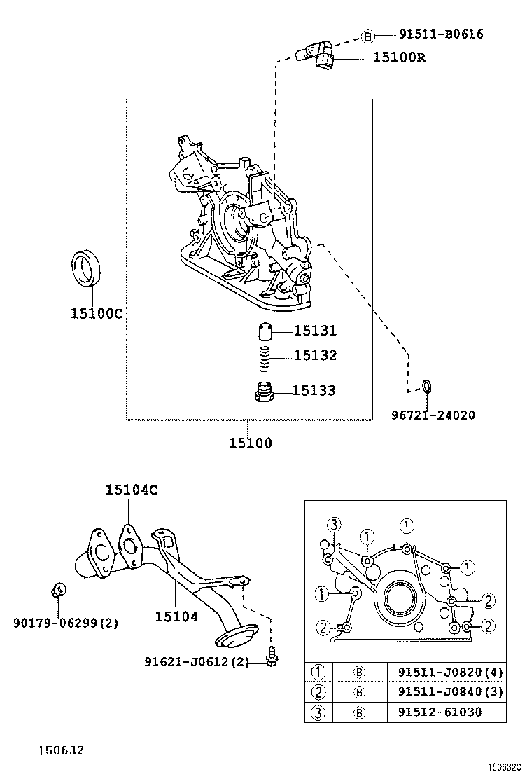  HILUX |  ENGINE OIL PUMP