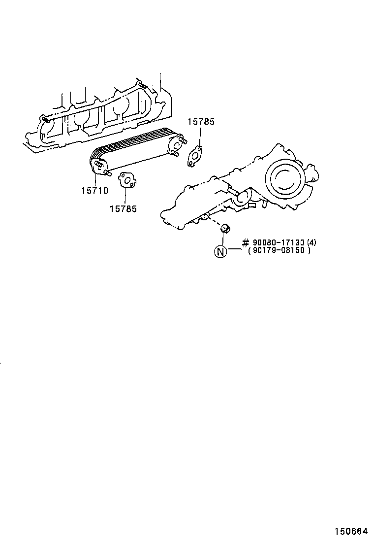  HILUX |  ENGINE OIL COOLER