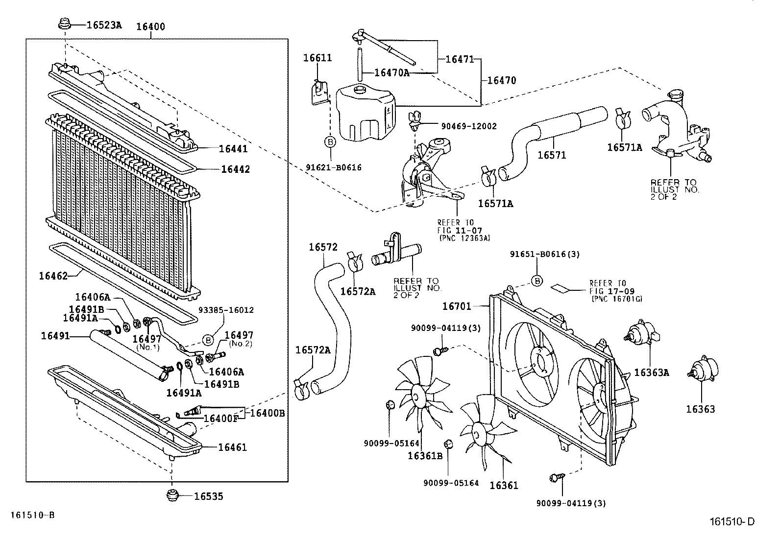  CAMRY |  RADIATOR WATER OUTLET