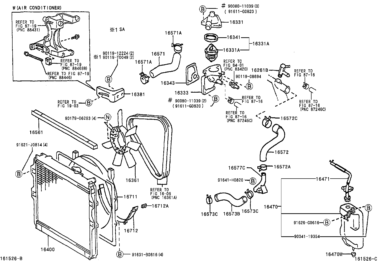  HILUX |  RADIATOR WATER OUTLET