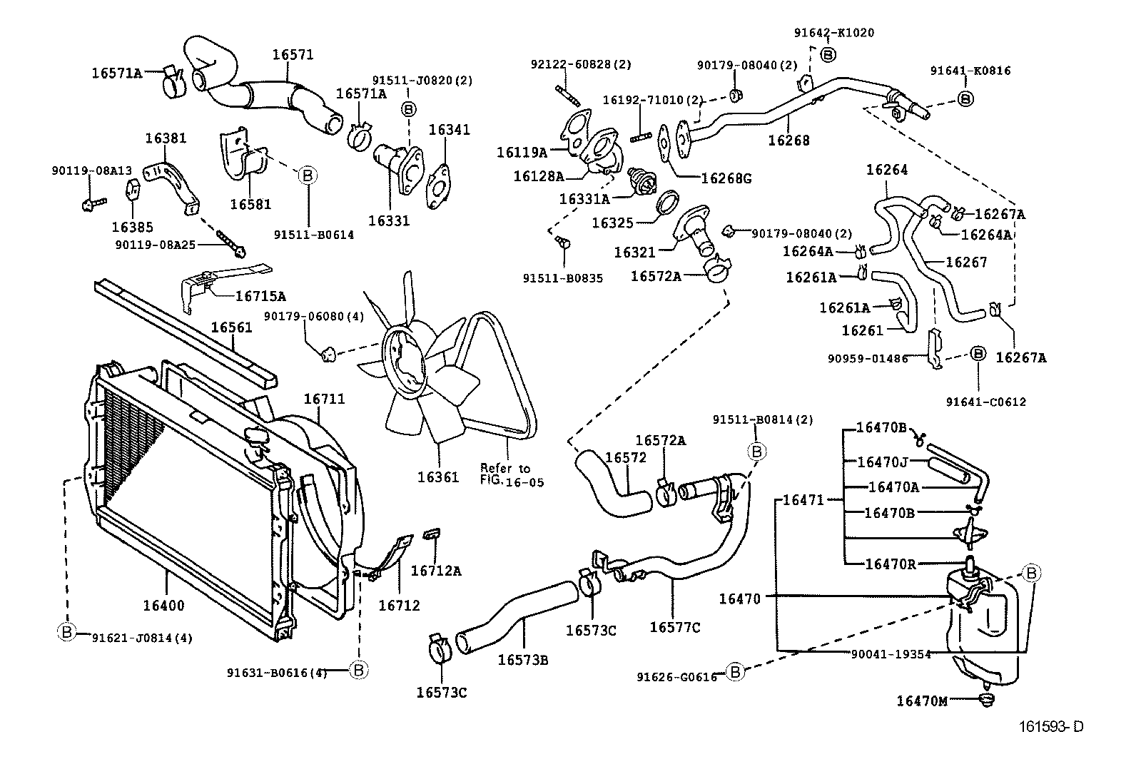  HILUX |  RADIATOR WATER OUTLET