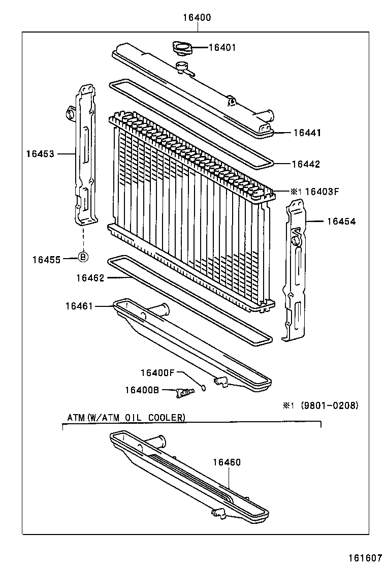  LAND CRUISER 100 105 |  RADIATOR WATER OUTLET