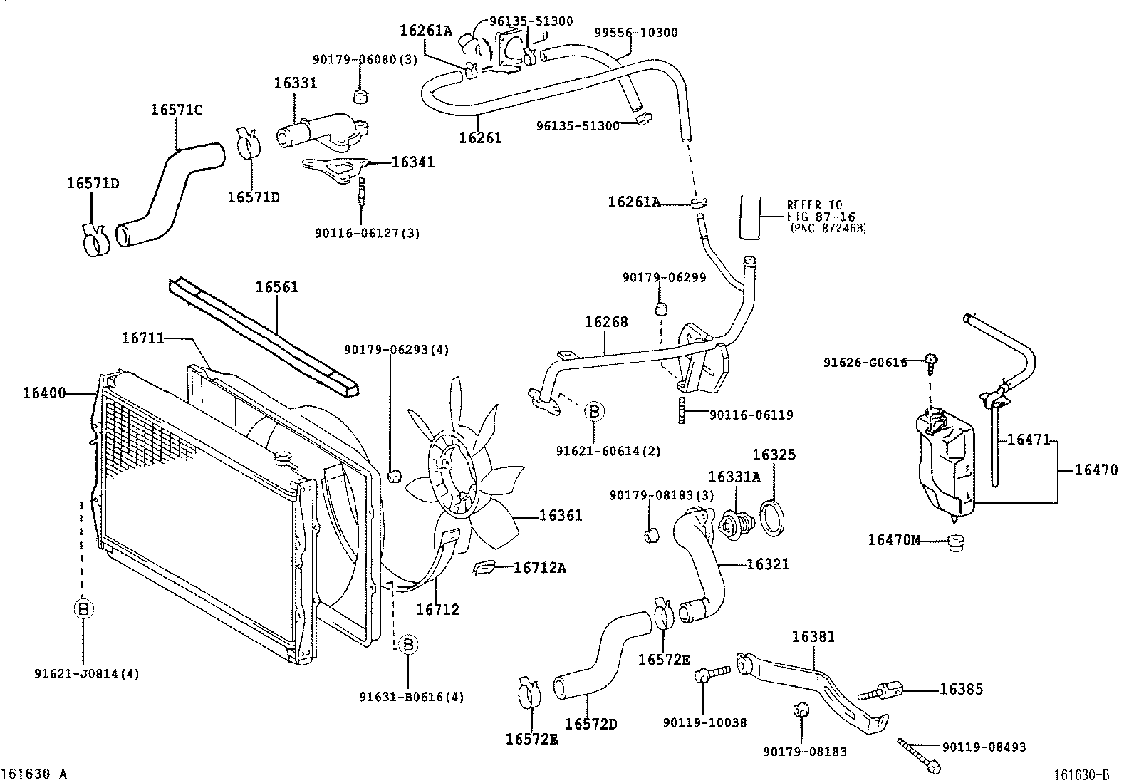  HILUX |  RADIATOR WATER OUTLET