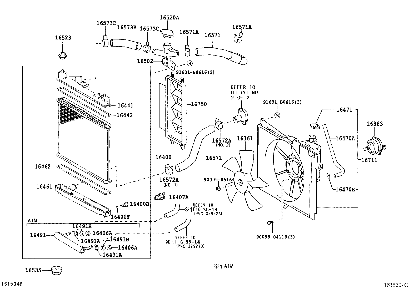  TOYOTA XA |  RADIATOR WATER OUTLET