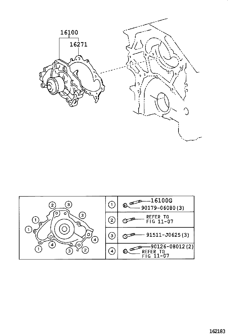  CAMRY AUSTRALIA |  WATER PUMP