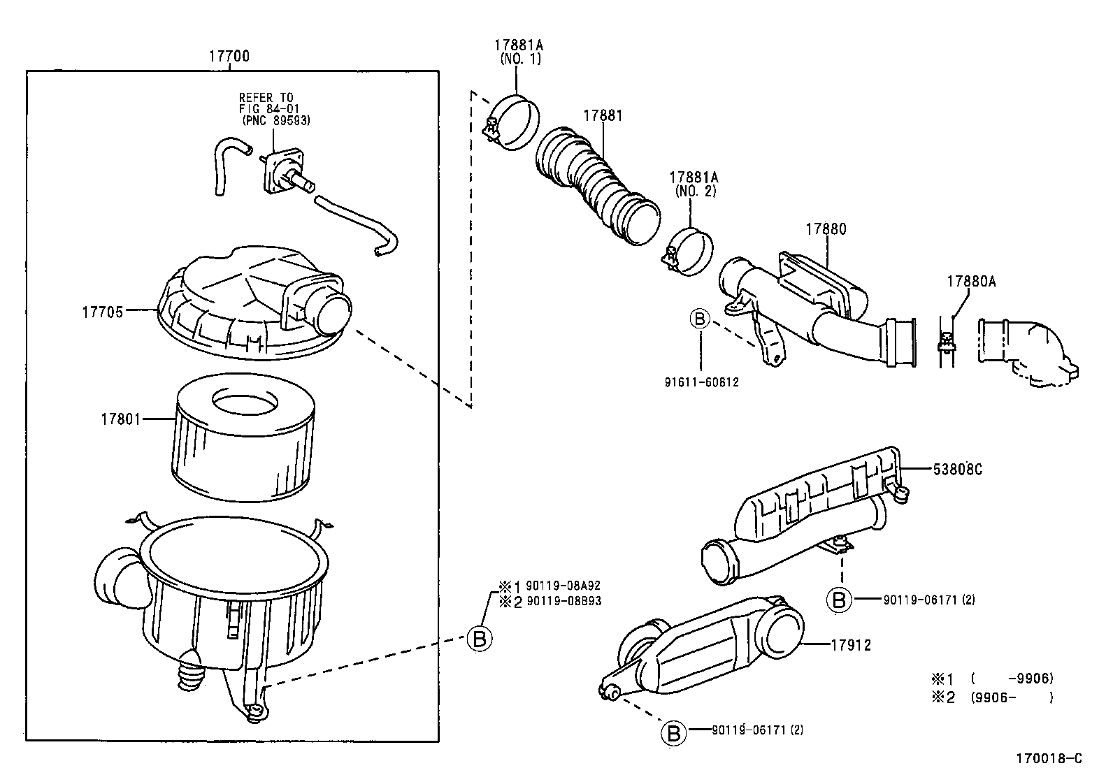  LAND CRUISER 90 |  AIR CLEANER