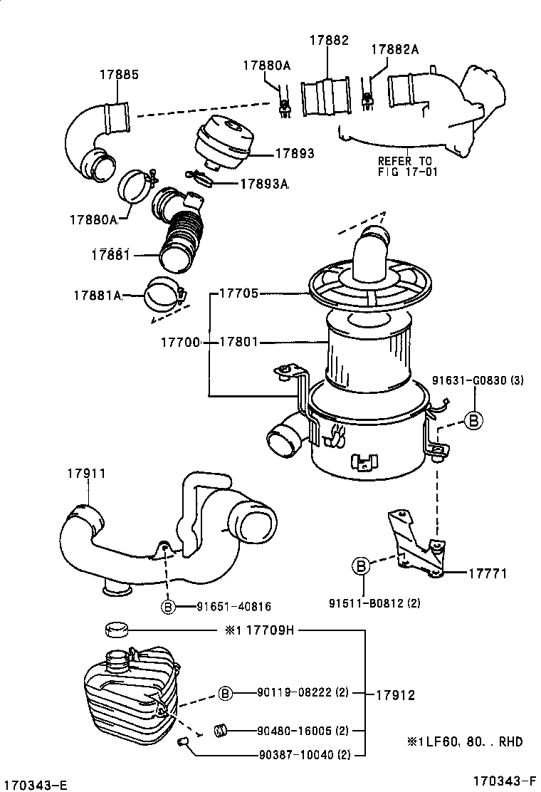  T U V |  AIR CLEANER