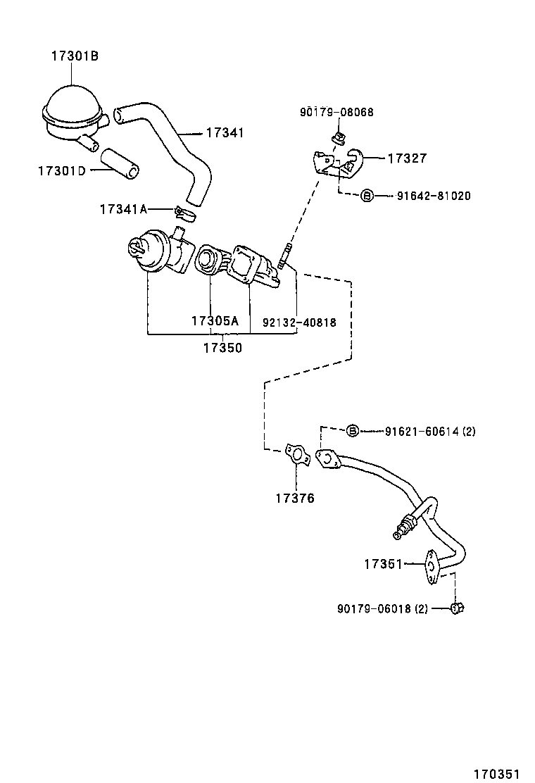  TOWNACE LITEACE |  MANIFOLD AIR INJECTION SYSTEM