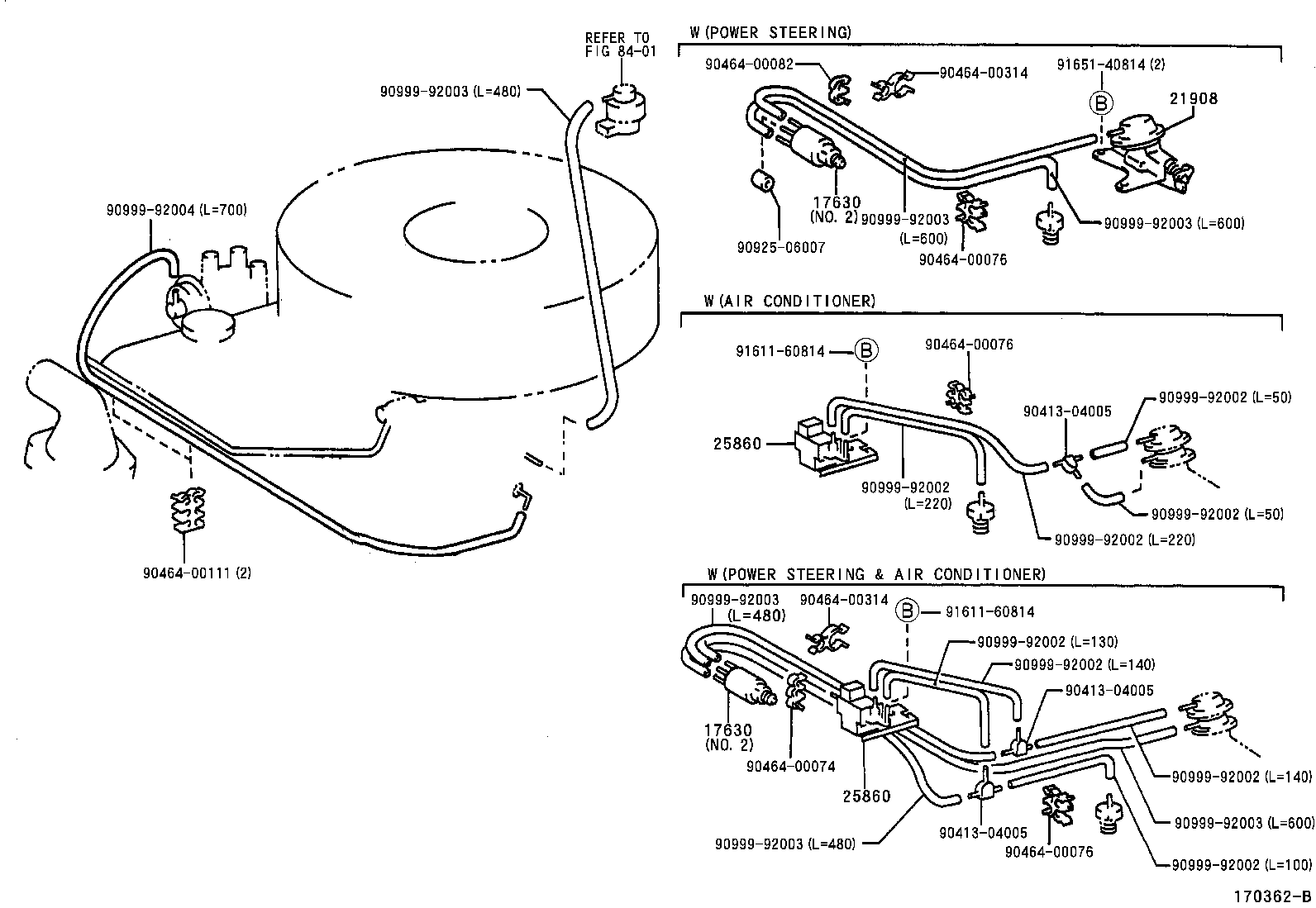  TOWNACE LITEACE |  VACUUM PIPING