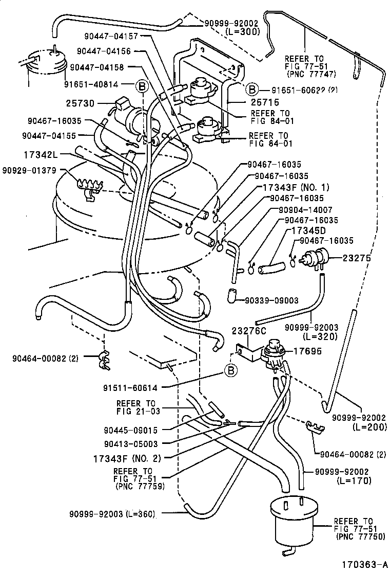  TOWNACE LITEACE |  VACUUM PIPING