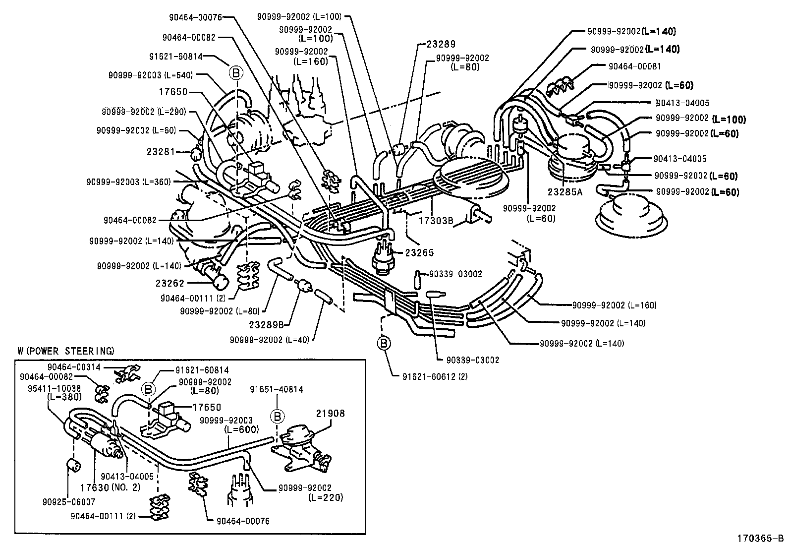  TOWNACE LITEACE |  VACUUM PIPING