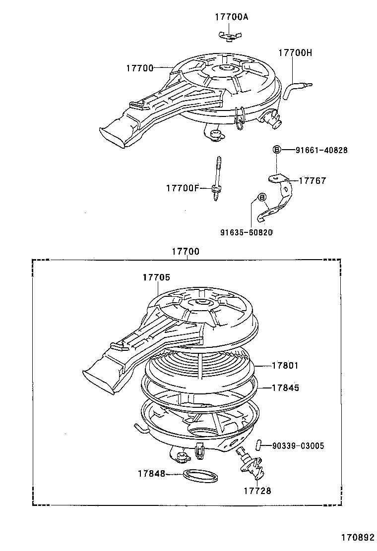  STARLET |  AIR CLEANER