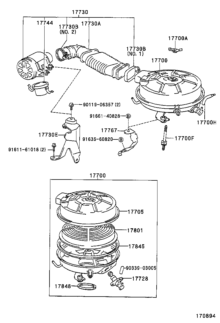  STARLET |  AIR CLEANER