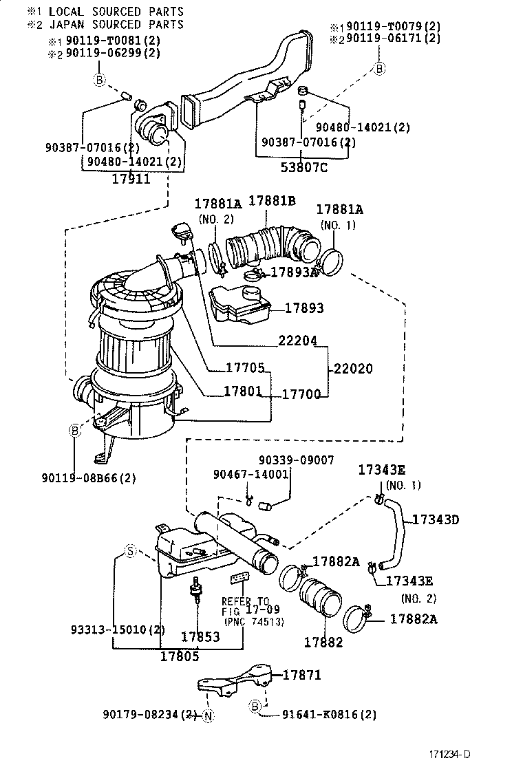  HILUX |  AIR CLEANER