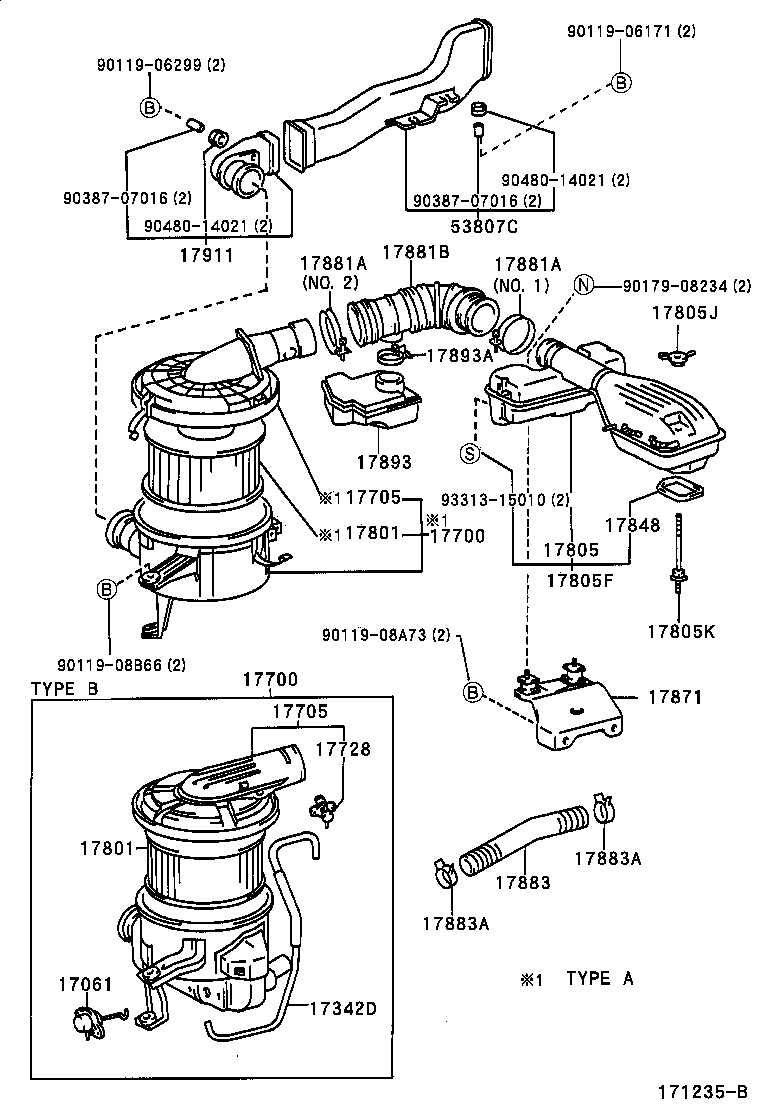  HILUX |  AIR CLEANER