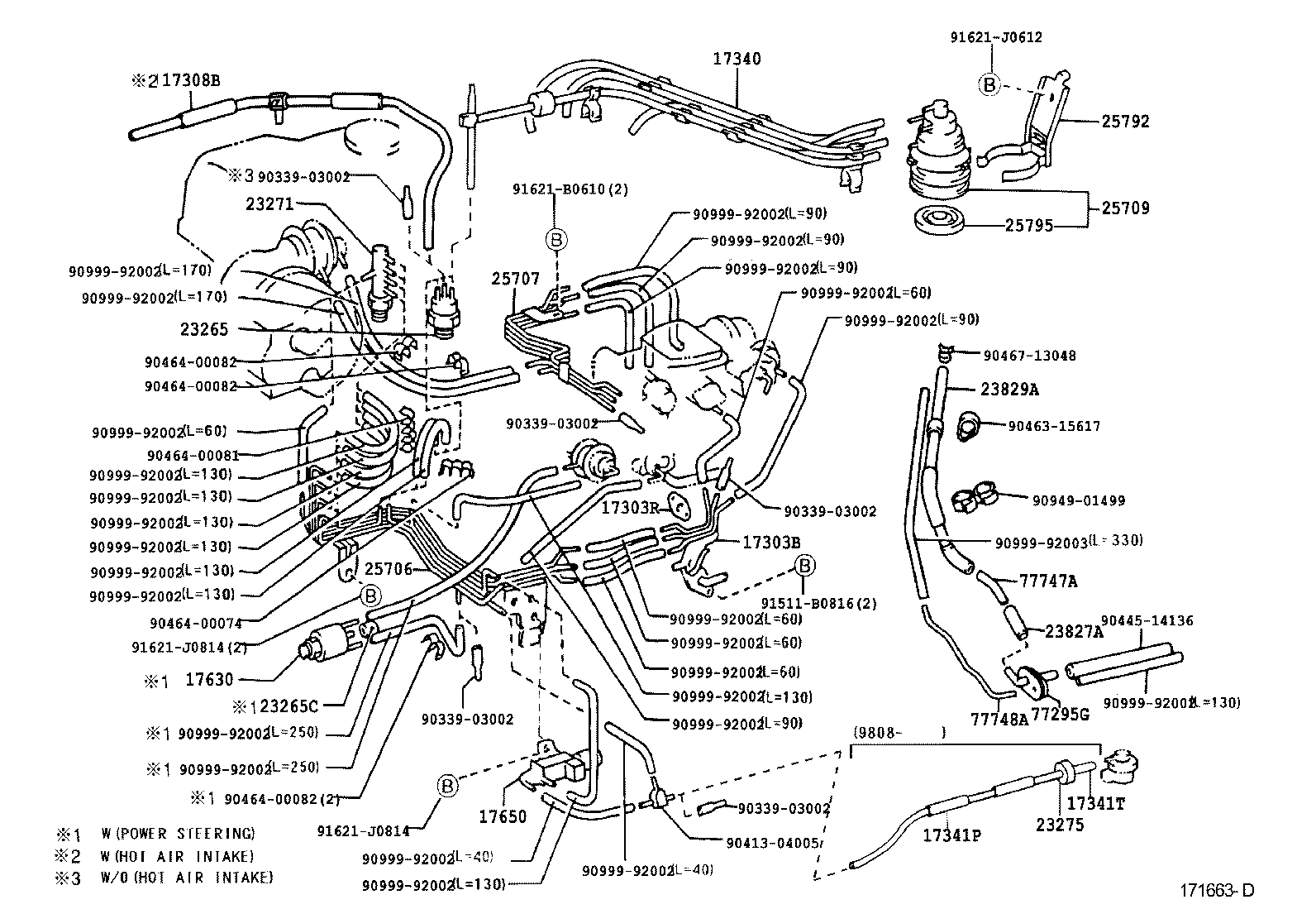  HILUX |  VACUUM PIPING