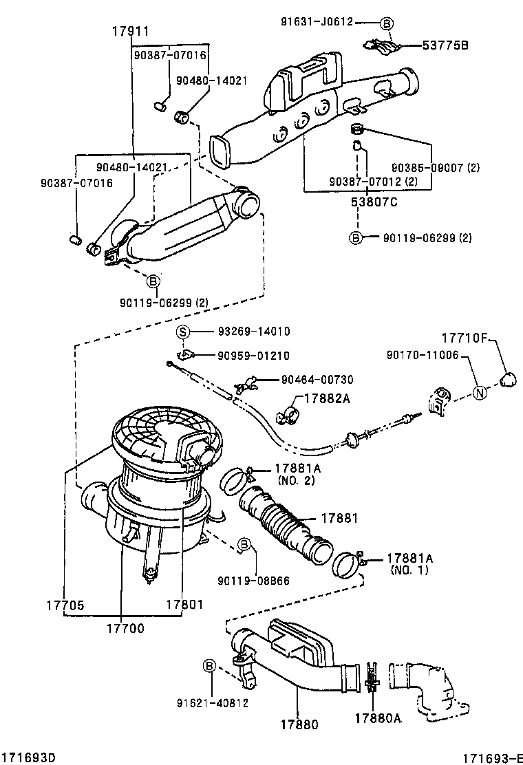  HILUX |  AIR CLEANER