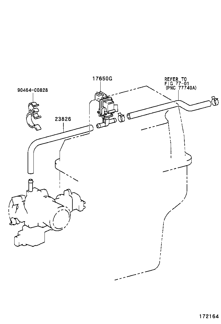  YARIS ECHO 3D 5D |  VACUUM PIPING