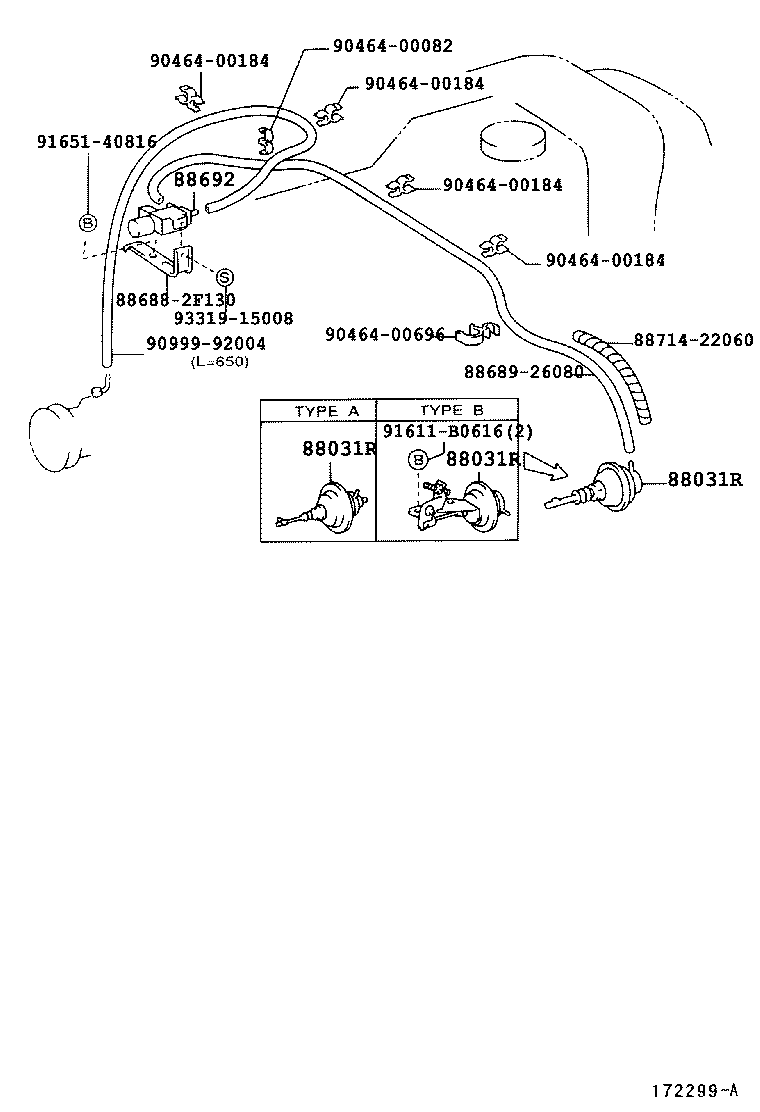  HIACE VAN COMUTER |  VACUUM PIPING