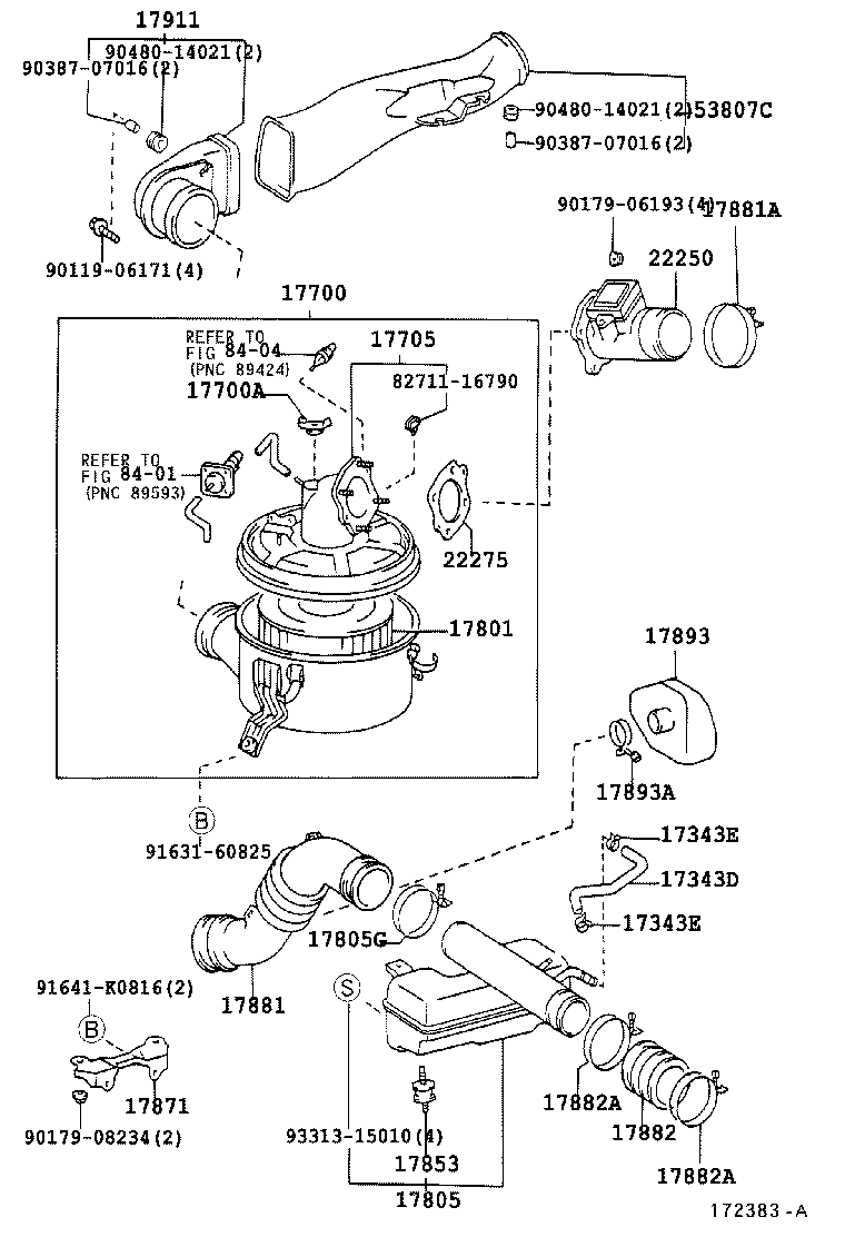 LAND CRUISER 90 |  AIR CLEANER