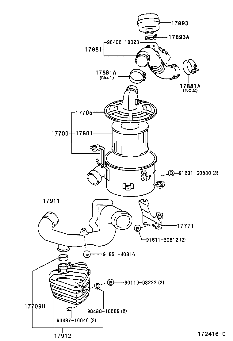  T U V |  AIR CLEANER