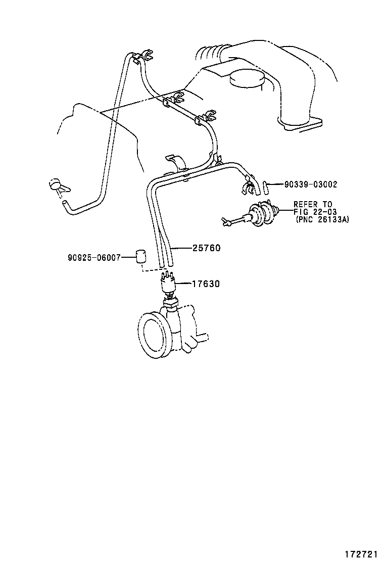  HIACE VAN COMUTER |  VACUUM PIPING