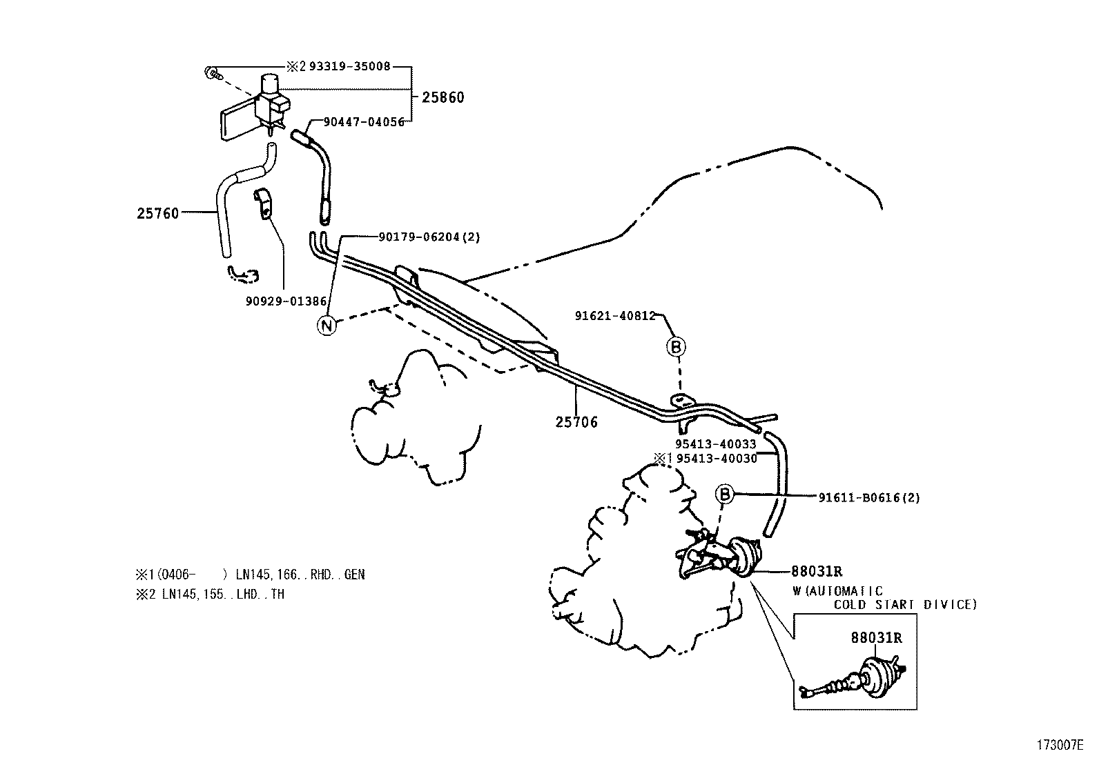  HILUX |  VACUUM PIPING