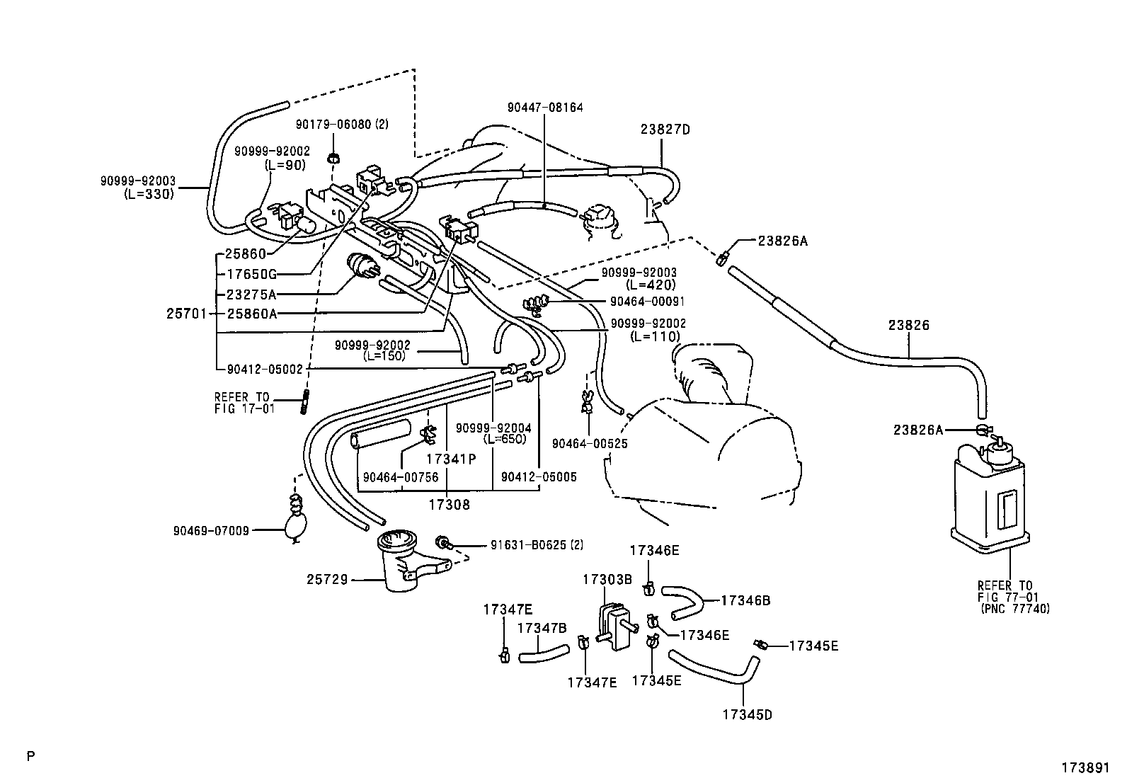  AVALON |  VACUUM PIPING